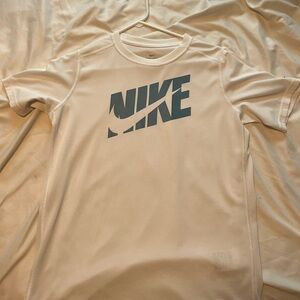 White Nike Tee